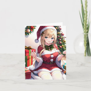 Carte Anime de Noël H - AI