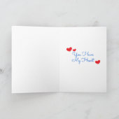 Carte Anime de Saint-Valentin toujours et pour toujours (Intérieur)