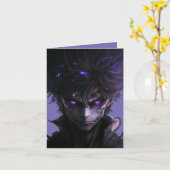 Carte Anime Demon (Fleur jaune)