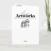 Carte Anime Dragon à thème Anniversaire du garçon | Page (Dos)