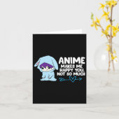 Carte Anime Me Rend Heureux De Vous (Fleur jaune)