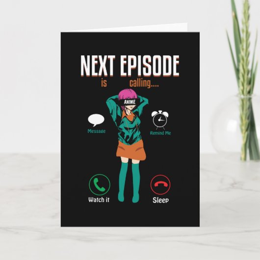 Carte Anime Next Episode (Devant)