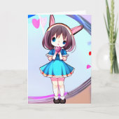 Carte Anime Saint-Valentin  (Devant)