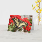 Carte Anise Swallowtail (Fleur jaune)