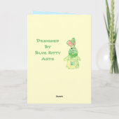 Carte Anita Bunny "Funny" Verticale Toutes Tailles (Dos)