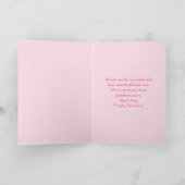Carte Ann Joyeux anniversaire Paroles de louanges (Intérieur)