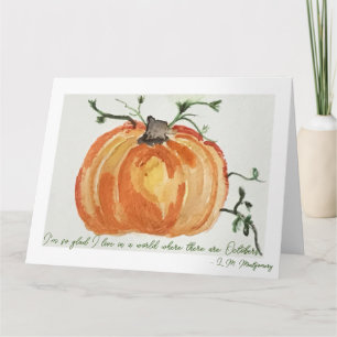 Carte Anne of Green Gables Folded Greeting Card