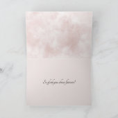 Carte Anneaux mariages en coquillage (Intérieur)