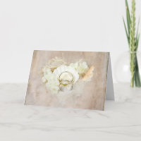 Anneaux mariages en coquillage