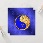 Carte Année de la Vache de Feu (Devant/Arrière en situation)