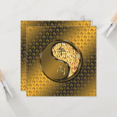 Carte Année du Cheval de Feu (Devant/Arrière en situation)