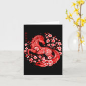 Carte Année du cheval zodiaque chinois Cheval (Fleur jaune)