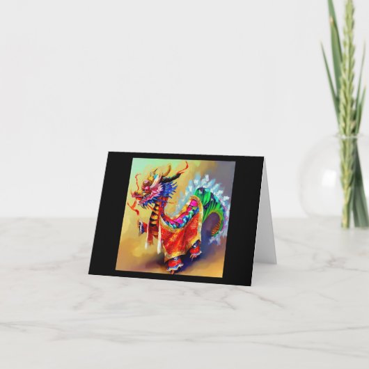 Carte Année du dragon 7 (Devant)