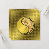 Carte Année du dragon de feu (Devant/Arrière en situation)