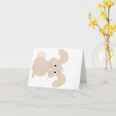 Carte Année du Lapin 2023 (Fleur jaune)