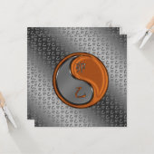 Carte Année du lapin de bois (Devant/Arrière en situation)