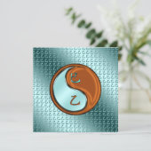 Carte Année du Serpent de Bois (Debout devant)