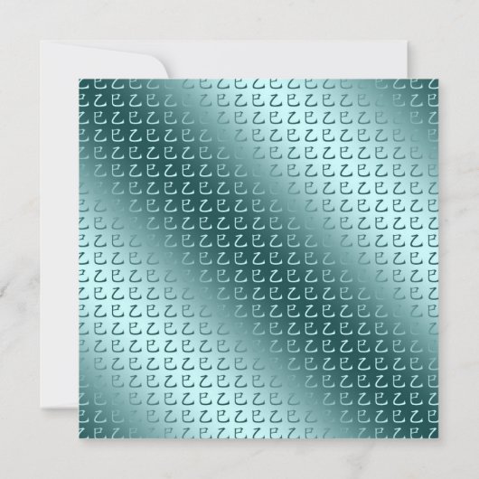 Carte Année du Serpent de Bois (Dos)