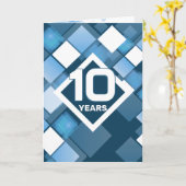 Carte Année universelle de l'employé de technologie (Fleur jaune)