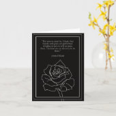 Carte Annie Dillard de citation (Fleur jaune)