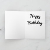 Carte Anniversaire (Intérieur)