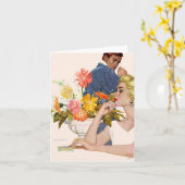 Carte Anniversaire (Fleur jaune)