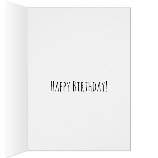 Carte Anniversaire (Intérieur (Droit))