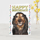 Carte Anniversaire (Fleur jaune)