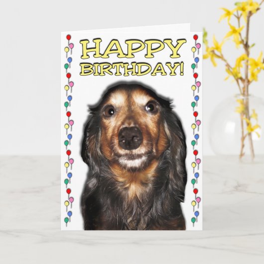 Carte Anniversaire (Fleur jaune)