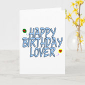 Carte Anniversaire (Fleur jaune)