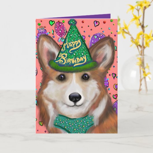 CARTE ANNIVERSAIRE (Fleur jaune)