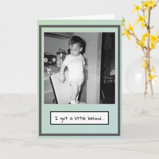 Carte Anniversaire (Fleur jaune)