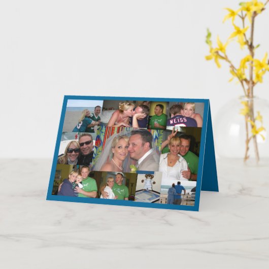 carte anniversaire (Fleur jaune)