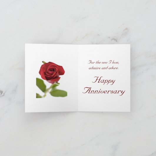 Carte Anniversaire (Intérieur)