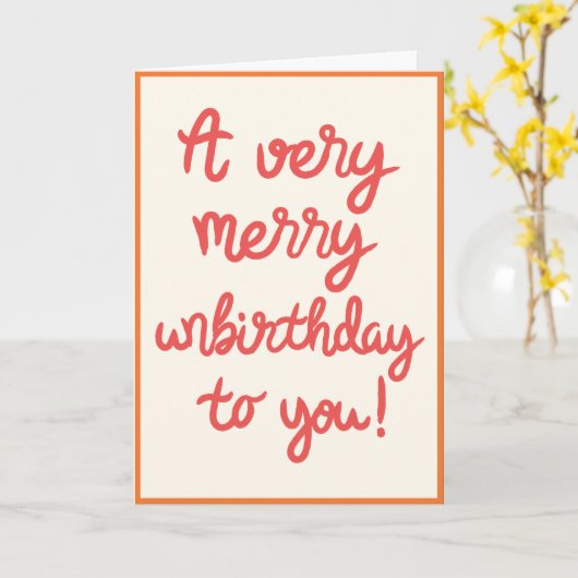 Carte anniversaire (Fleur jaune)