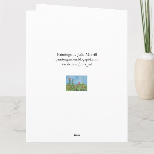 Carte Anniversaire (Dos)