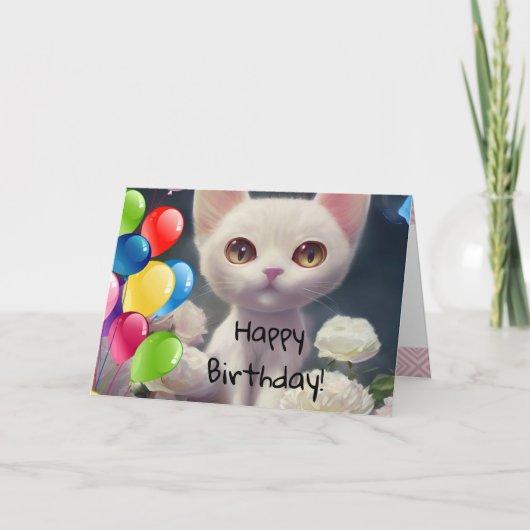 Carte Anniversaire  (Devant)