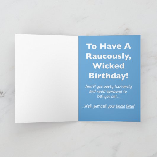 Carte Anniversaire (Intérieur)