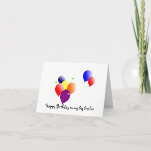 Carte anniversaire