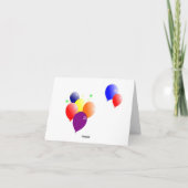 Carte anniversaire (Dos)