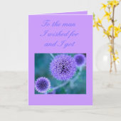 Carte Anniversaire (Fleur jaune)