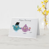 Carte Anniversaire (Fleur jaune)