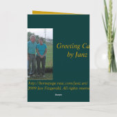 Carte Anniversaire (Dos)