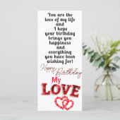 Carte Anniversaire (Debout devant)