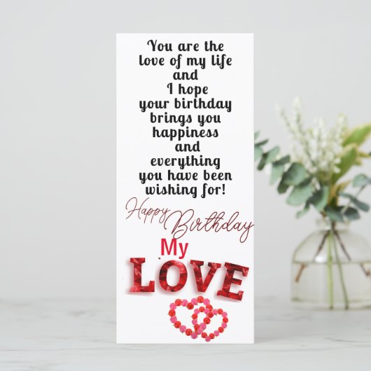 Carte Anniversaire (Debout devant)