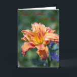 Carte Anniversaire<br><div class="desc">Joyeux anniversaire mon bel ami !  Ajoutez le nom de votre ami à l'avant de la carte utilisant le nom ici mettent en place.</div>