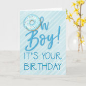 Carte Anniversaire (Fleur jaune)