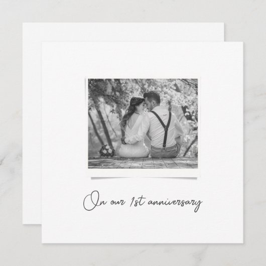 Carte Anniversaire (Devant / Derrière)