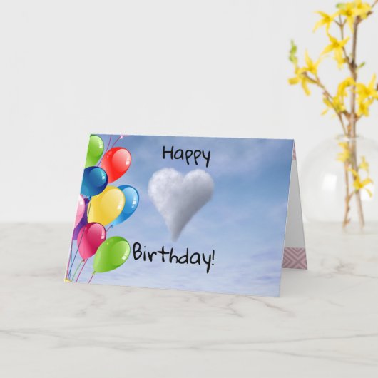 Carte Anniversaire (Fleur jaune)