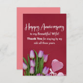 Carte Anniversaire (Devant / Derrière)